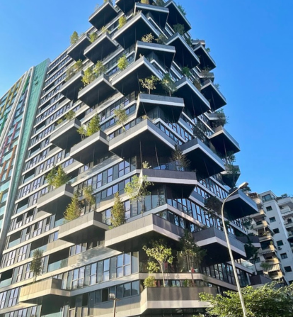 Vertical Forest Tirana Front View